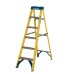 Werner Fibreglass Swingback Step Ladder 6 Tread